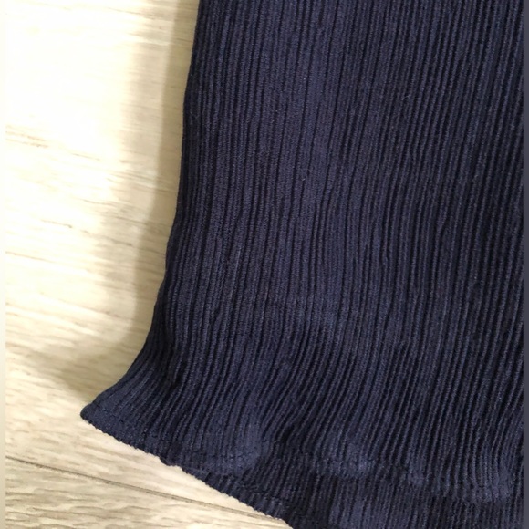 J. Crew Point Sur Navy Viscose Paperback Waist Crop Pocket Pants - Picture 4 of 16